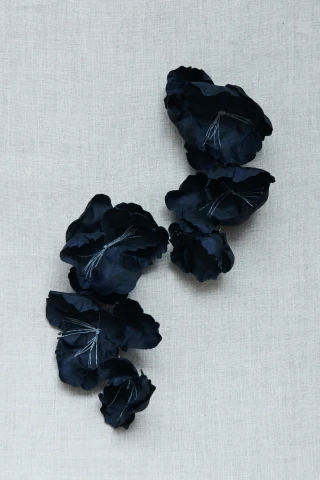 Kolczyki Poppy Black