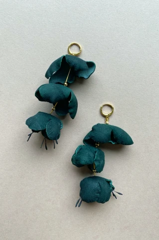 Kolczyki Bluebell Emerald