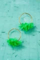 20-Kolczyki-kola-jedwabne-kwiaty-Hortensia-Jungle-Green-silk-flowers-hoops-Earrings-299pln