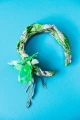 44-Opaska-w-kwiaty-turban-Gloria-Jungle-Green-flower-turban-headband-299pln