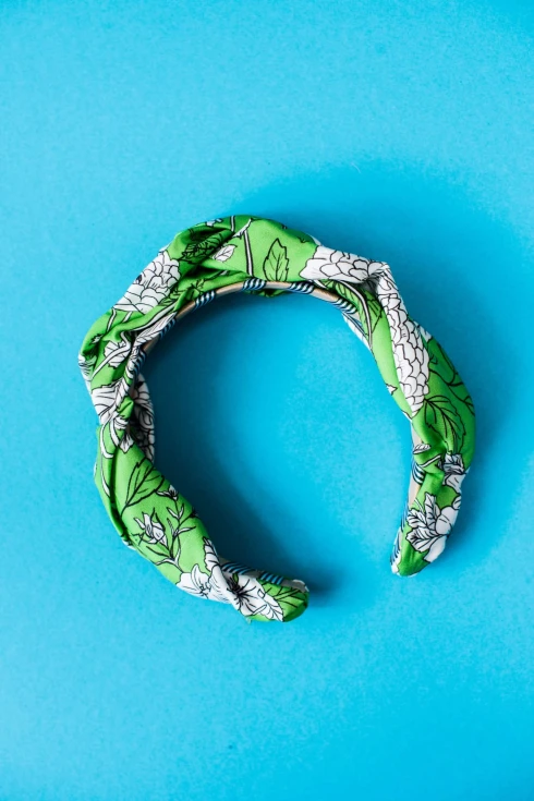 43-Opaska-w-kwiaty-turban-Gloria-Jungle-Green-flower-turban-headband-299pln