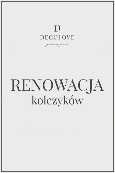Renowacja kolczykow