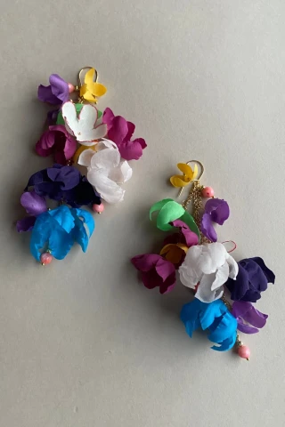 Kolczyki Baby Whisteria Rainbow 