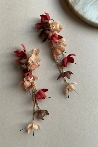 Kolczyki Snowdrop Coral Shake