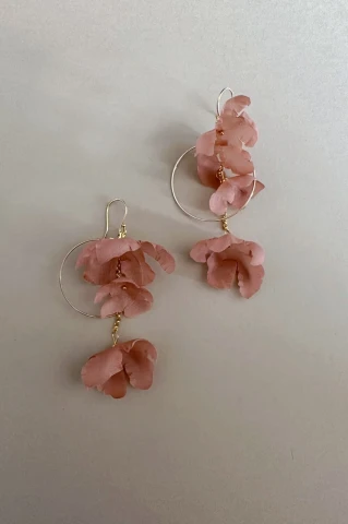 Kolczyki Tuberose Pink Sand