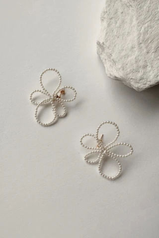 Kolczyki Pearl Daisy