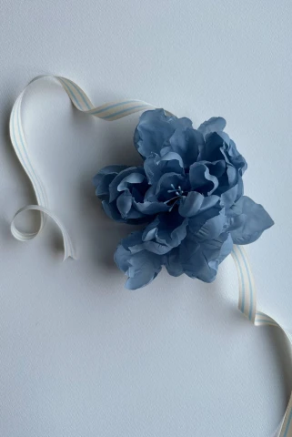 Jedwabny Kwiat Wild Rose Blue