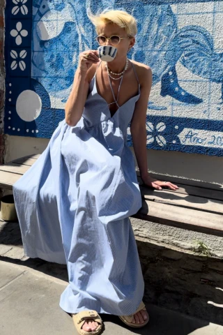 Suknia Maxi Mia Vichy