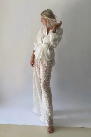 Koronkowe Spodnie Sophie White